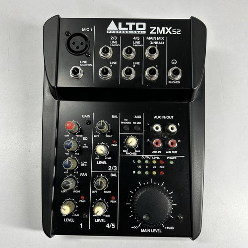 Alto zmx52 channel compact - zmx52,
