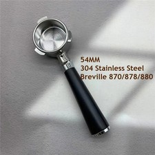 Sage/Breville 54mm Bottomless/Naked Portafilter Black Handle 870/875/878/880
