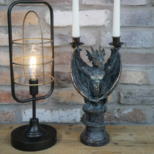 Gothic Dragon Candle Holder