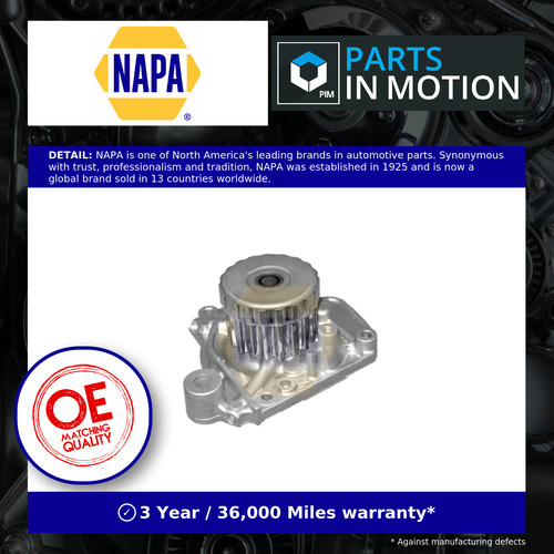 Water pump fits honda civic - fits,