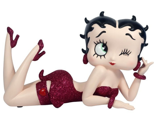 Betty boop lying down - boop, down,