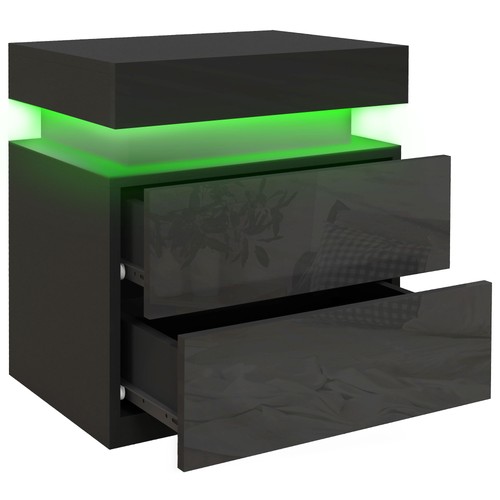 Homcom bedside table high - table,,