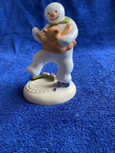 Coalport the snowman figurine - coalport,