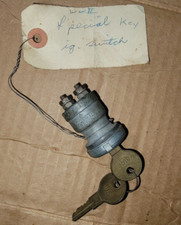 Studebaker Ignition Switch &