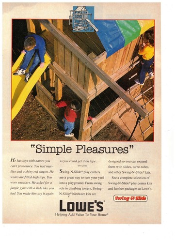Lowes simple pleasures swing - simple,