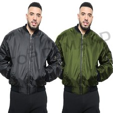 New mens ma1 army - new, biker
