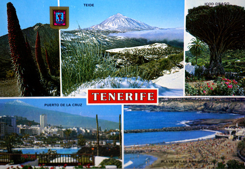 Postcard spain canary islands - spain,