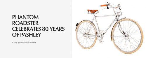 Pashley chrome bike limited - bike,