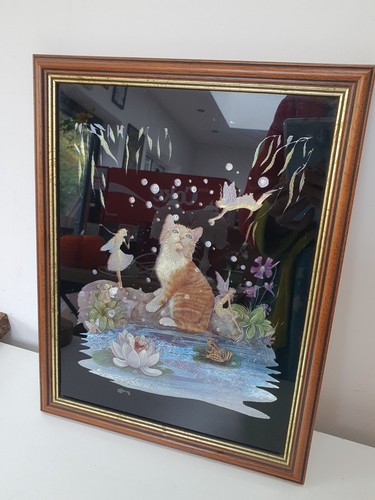 Vintage kitten fairies dufex - vintage,