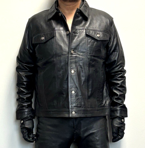 Fernando black leather levi - fernando, levi's