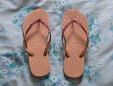 HAVAIANAS Nude Pink Glitter