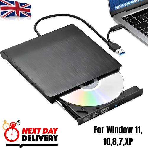 Usb external dvd cd - 3.0, hard