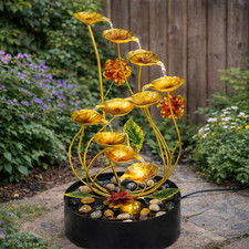 Water Feature Spiral Cascade