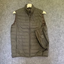 Uniqlo Womens Down Vest Puffer Grey Packable Lightweight Casual Sz XS + Pouch