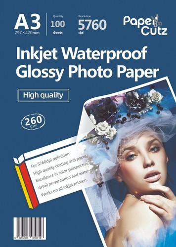 260gsm gloss photo paper - a3,