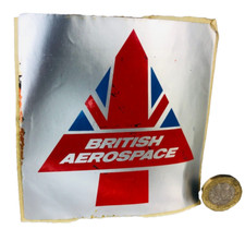 Sticker Aircraft British Aerospace Plane Rare Vintage Flying ra
