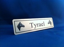 Personalised Horse Name Plaque
