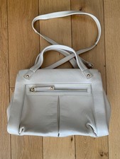Smythson of Bond Street Cream Leather Shoulder Bag Only Used a couple of times.