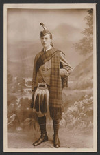 Scottish Soldier Postcard