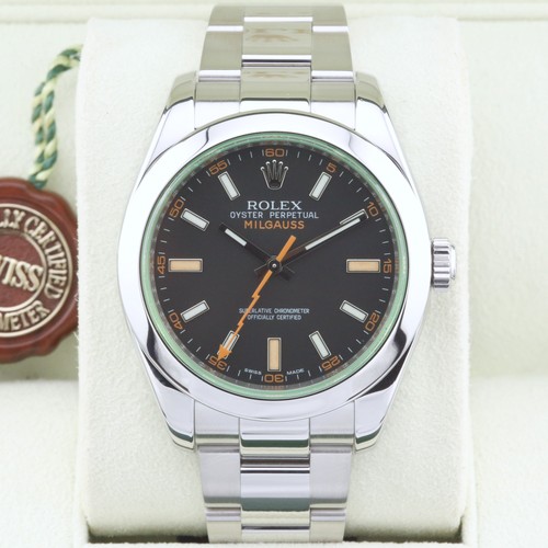Rolex milgauss 116400gv black - milgauss,