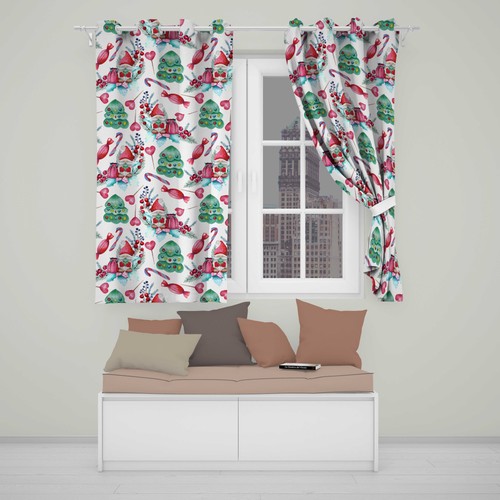 Blackout eyelet curtains - eyelet,