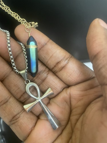 Ankh necklace set - necklace,
