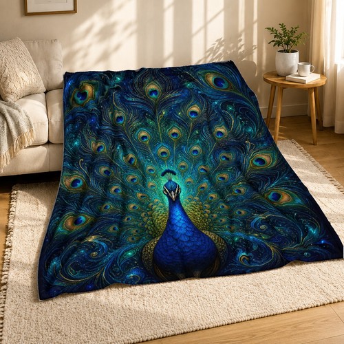Majestic peacock fanned tail - majestic,