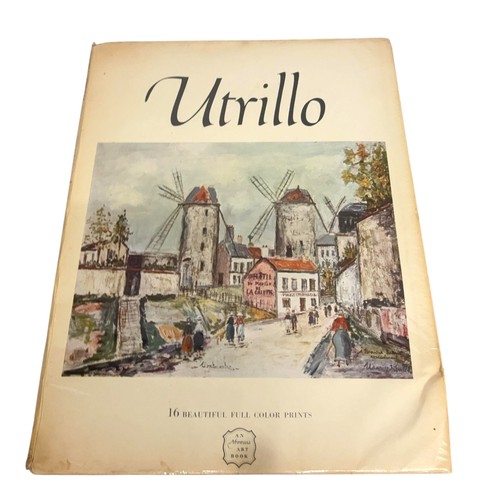 Vintage 1953 maurice utrillo - maurice,