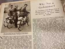 CYCLEMOTOR  1953 MOTORCYCLE
