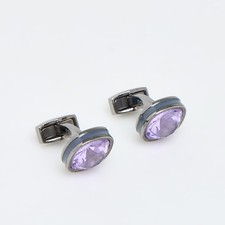 Tateossian gunmetal square - gunmetal,