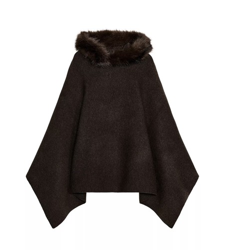 Zara women faux fur knit - zara,