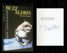 Buzz aldrin signed with - signed,