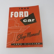 1956 Ford Car Shop Manual |