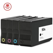 4 INK CARTRIDGE FOR HP 953XL OfficeJet Pro 7720 7740 8210 8715 8720 8725 8730