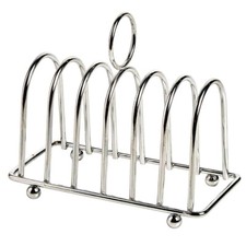 Chrome Toast Rack 6 Bread