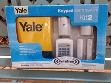 Yale HSA3400 Wireless Keypad Alarm System Kit 2 Brand New