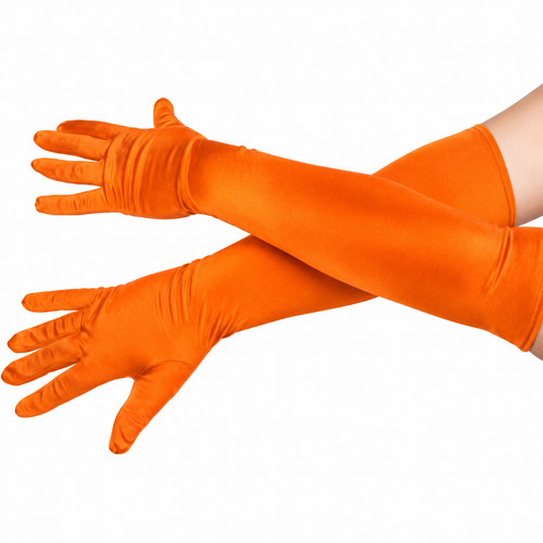Ladies long orange - orange, opera