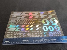 Scott decals small size - scott, for
