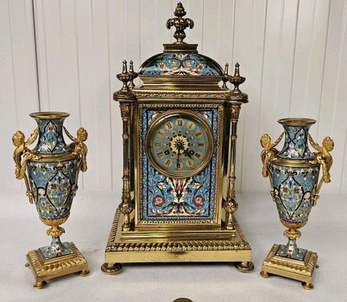 French antique champleve - french,