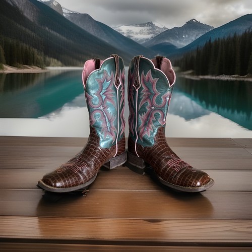 Womens ariat square - womens, 8.5