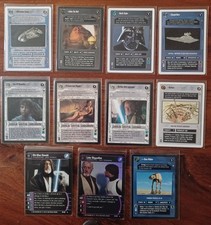 Star Wars CCG Darth Vade (white border) as well as other rare cards bundle. 
