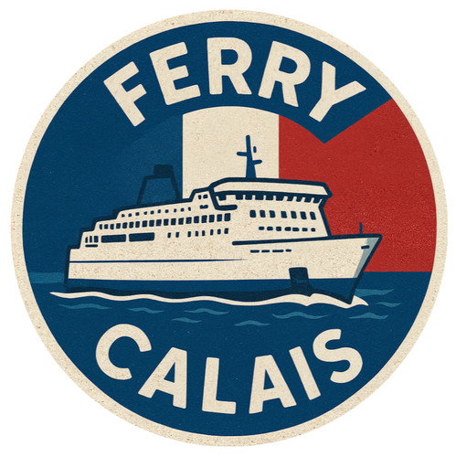 Calais ferry france vinyl - ferry,
