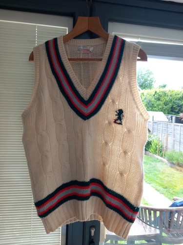 Vintage large wool cricket - vintage,