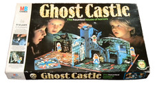 GHOST CASTLE : HAUNTED HOUSE OF HORRORS - 1985 VINTAGE GAME By MB (FREE UK P&P)