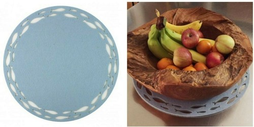 Large circular fish - large,