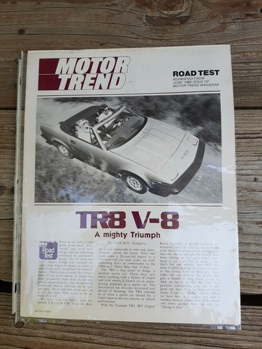 Vintage motor trend repring - vintage,