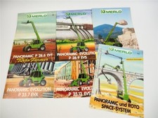 6 Brochures Merlo Panoramic P