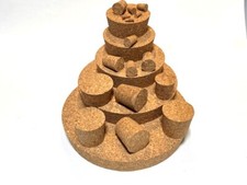 Cork Bung Stopper Lid Top for Jars Jugs Terrariums Bottles 70+ Sizes 4mm- 210mm