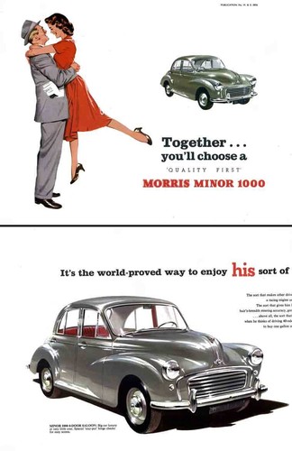 Morris minor 1000 - minor, (c1959)