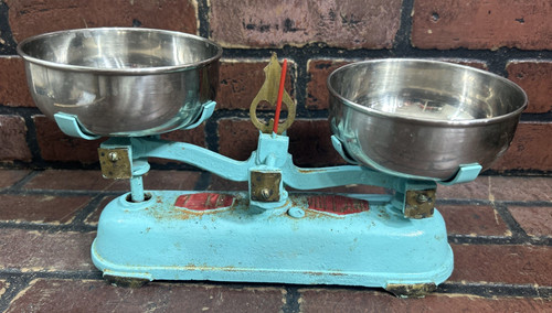 Antique old metal cast - old,